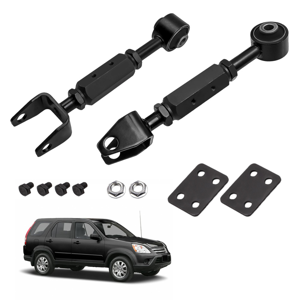 2 Pcs Adjustable Rear Upper Control Arms Assembly compatible for Honda CR-V 2002-2006 suspension arms