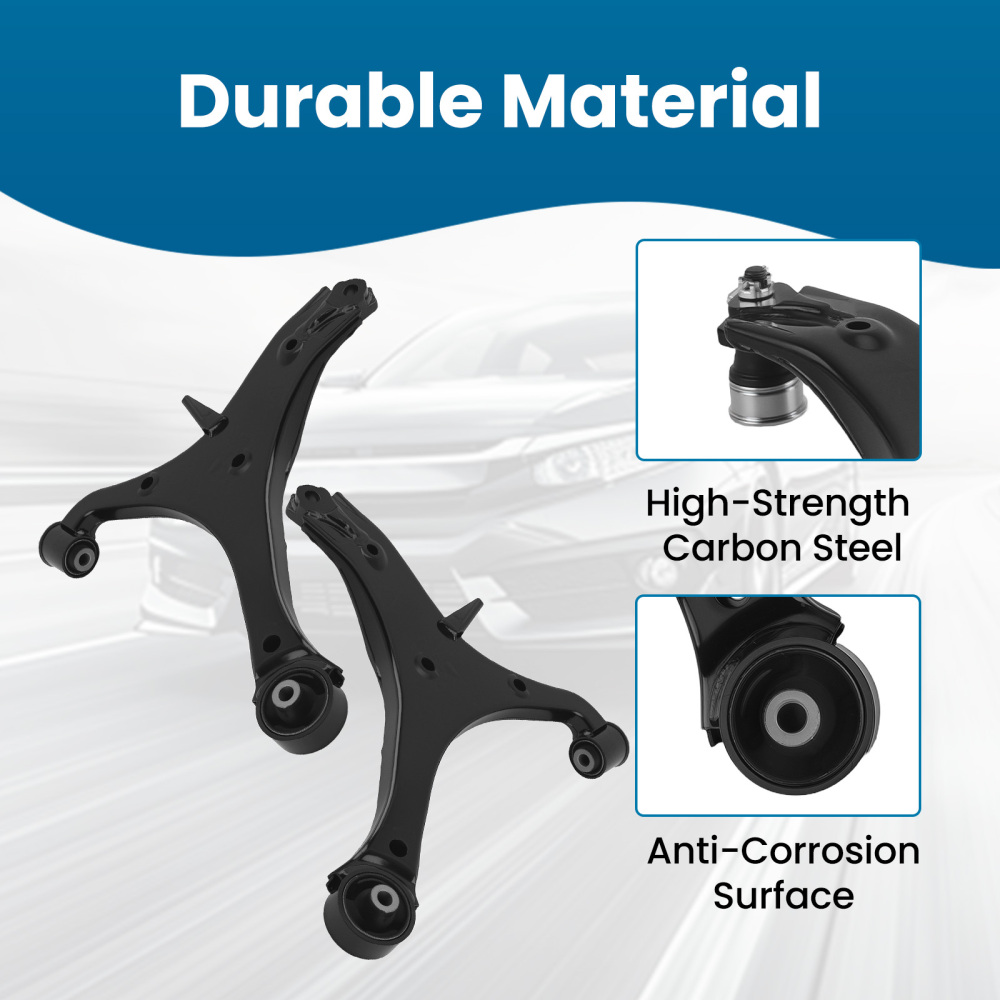 Front Lower Control Arms Ball Joint Sway Bar Links for 2003-2011 compatible for Honda Element