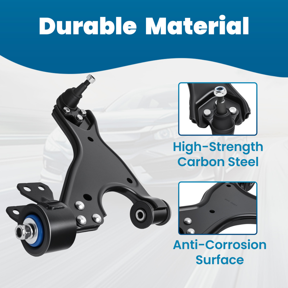 12pcs Front Suspension Kit Control Arms Ball Joints Tie Rod Ends for 07-15 compatible for GMC