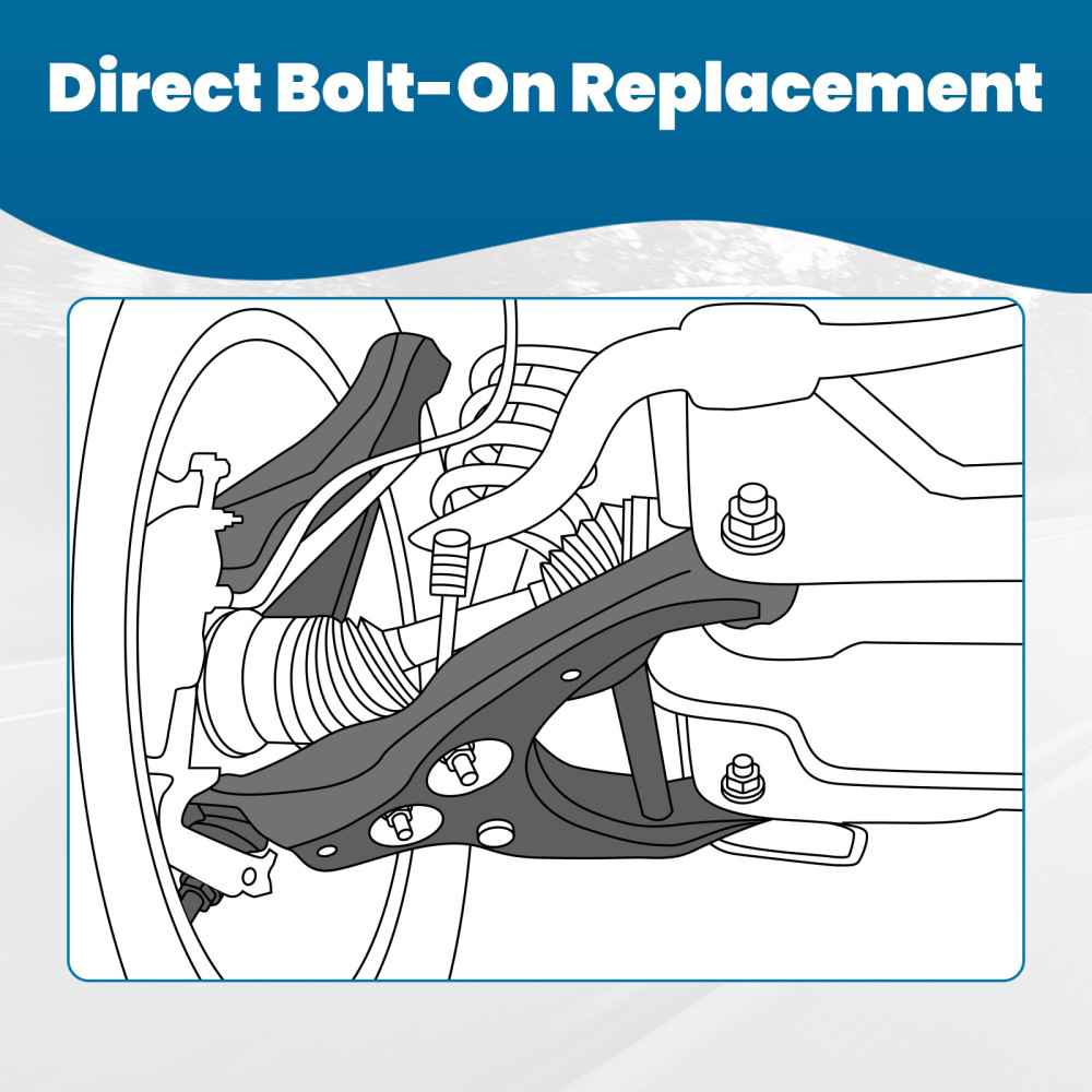 Front Lower Control Arms w/ Ball Joint compatible for Buick Enclave 08-15 compatible for GMC Acadia