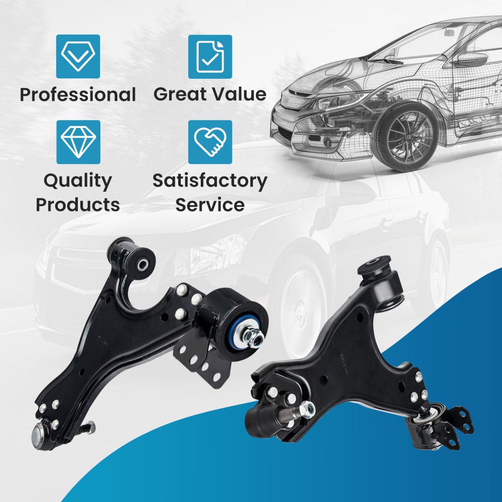 Front Lower Control Arms w/ Ball Joint compatible for Buick Enclave 08-15 compatible for GMC Acadia