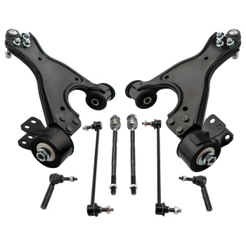 8x Front Lower Control Arms w/Ball Joints LHRH compatible for Buick Enclave 3.6L 08 - 15