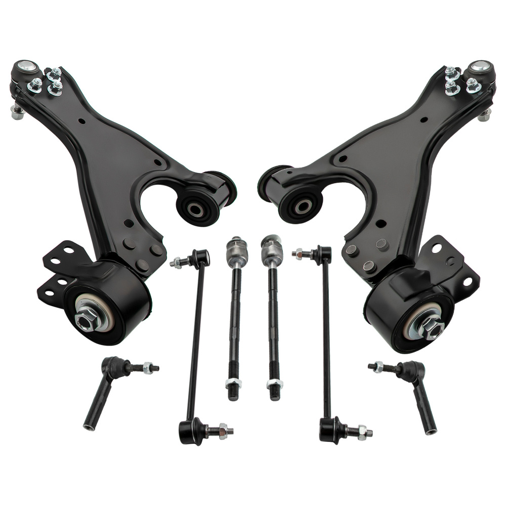 8x Front Lower Control Arms w/Ball Joints LHRH compatible for Buick Enclave 3.6L 08 - 15
