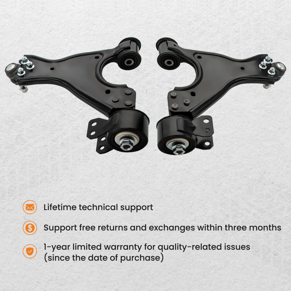 8x Front Lower Control Arms w/Ball Joints LHRH compatible for Buick Enclave 3.6L 08 - 15