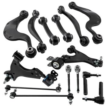Front LowerRear Upper Control Arms compatible for GMC Acadia Traverse compatible for Enclave Outlook