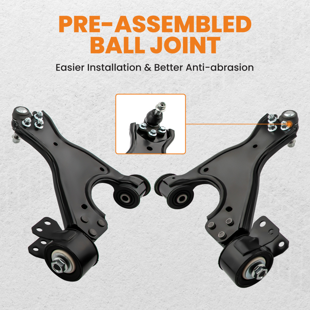 Front LowerRear Upper Control Arms compatible for GMC Acadia Traverse compatible for Enclave Outlook