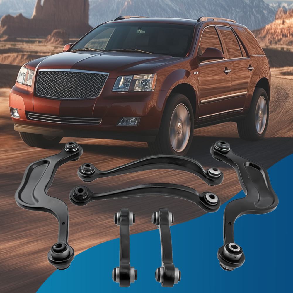 Front LowerRear Upper Control Arms compatible for GMC Acadia Traverse compatible for Enclave Outlook