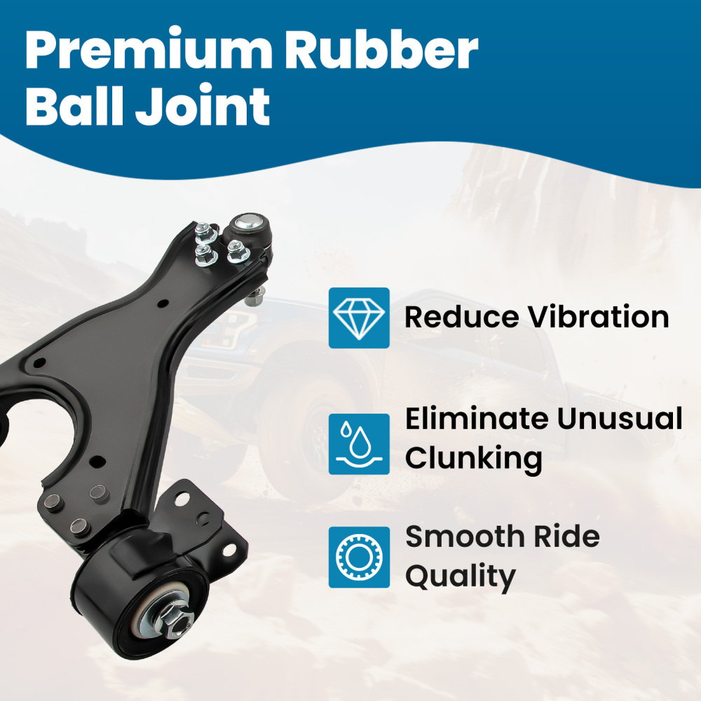 Front LowerRear Upper Control Arms compatible for GMC Acadia Traverse compatible for Enclave Outlook