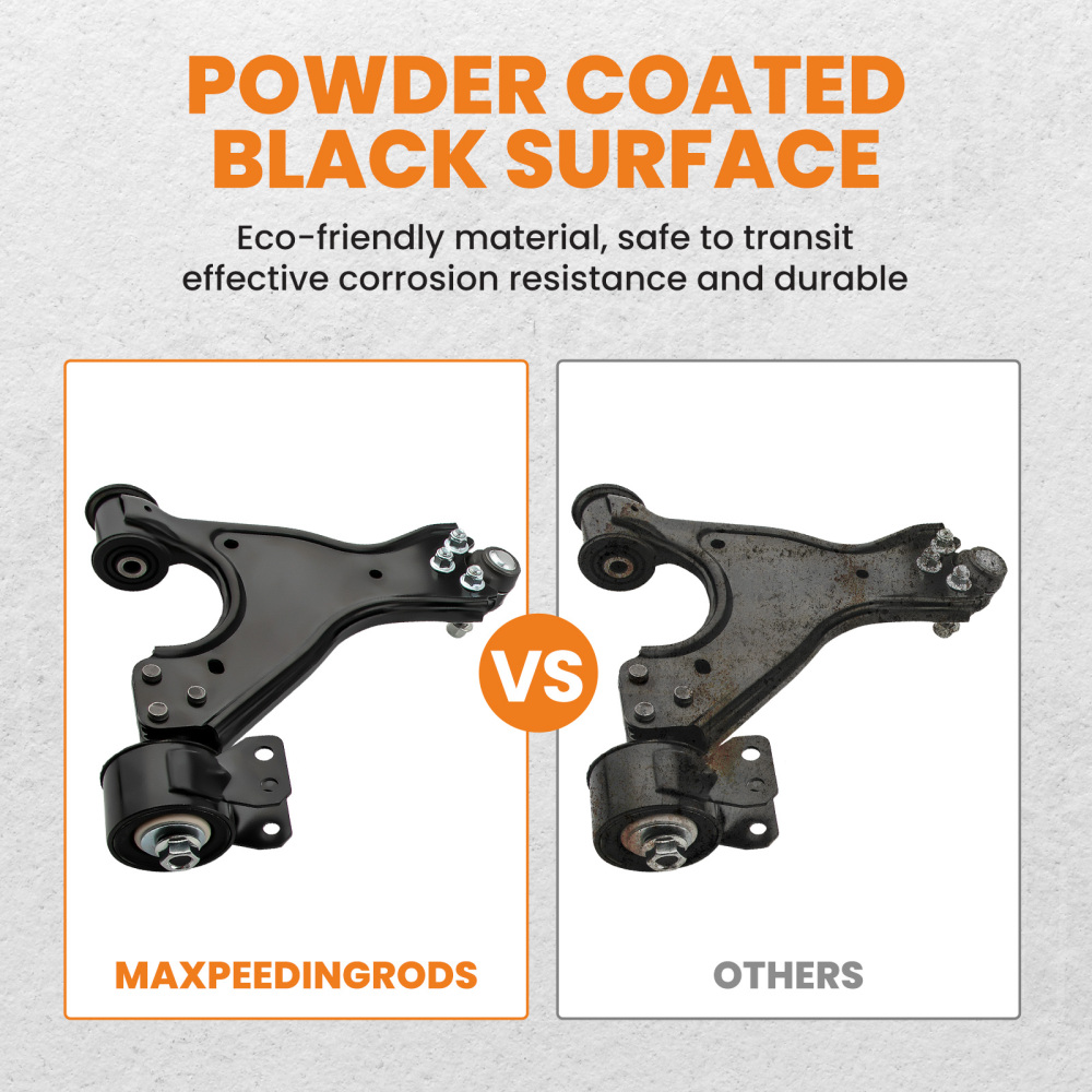 Front LowerRear Upper Control Arms compatible for GMC Acadia Traverse compatible for Enclave Outlook