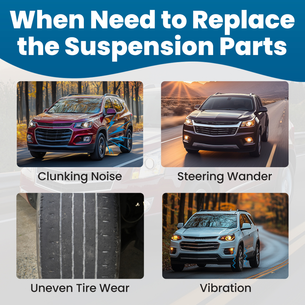 12x Front Lower Control Arms Sway Bar Tie Rods compatible for Chevy Equinox 2010 2011-2017