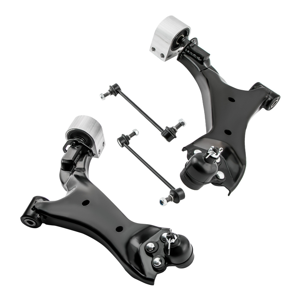 4 PCS Kit LR Lower Control Arm compatible for Chevrolet Equinox compatible for FWD 15-17 524-158