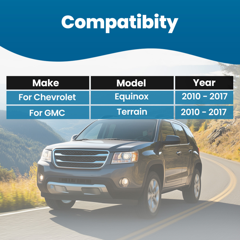 4 PCS Kit LR Lower Control Arm compatible for Chevrolet Equinox compatible for FWD 15-17 524-158