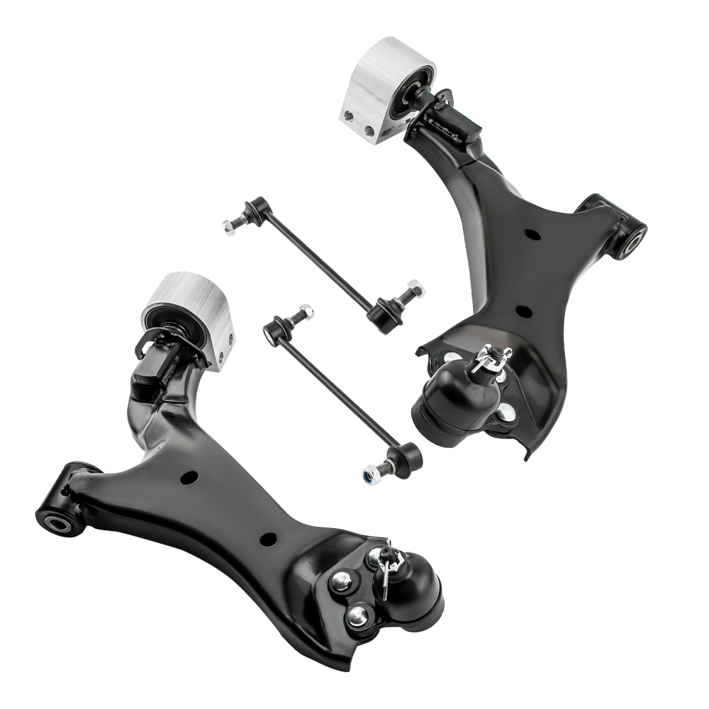 4 PCS Kit LR Lower Control Arm compatible for Chevrolet Equinox compatible for FWD 15-17 524-158