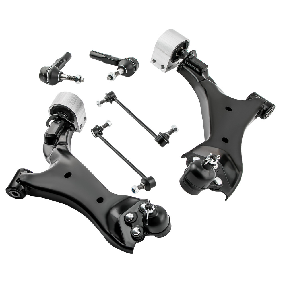 6Pcs Front Lower Control Arms LH RH for 2010-2015 2016 compatible for Chevrolet Equinox LTZ AWD