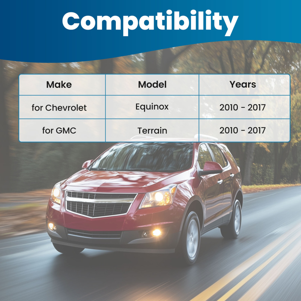 6 PCS Kit LR Lower Control Arm compatible for Chevrolet Equinox compatible for FWD 15-17 524-158