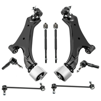 8pcs Front Lower Control Arms w/Ball Joints compatible for Chevrolet Equinox 2010-2017