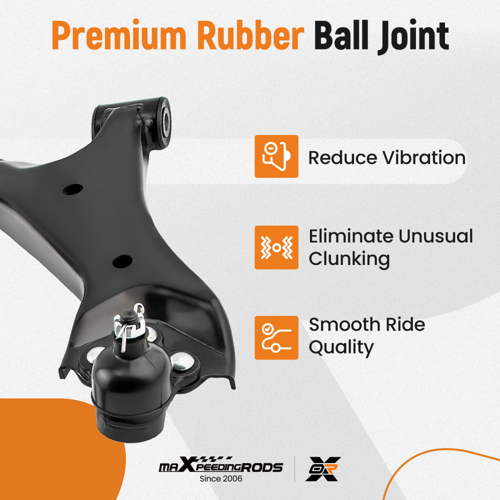 8pcs Suspension Kit Lower Control Arms w/Ball Joints compatible for Chevrolet Equinox 10-17