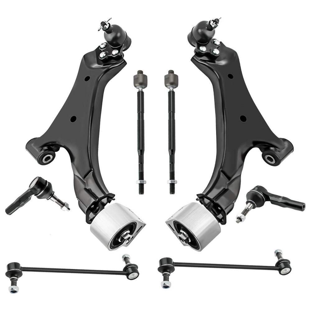 8pcs Front Lower Control Arms w/Ball Joints for Chevrolet Equinox 2010-2017