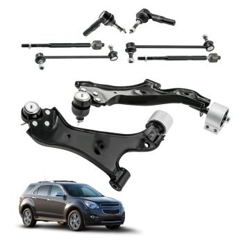 8pcs Suspension Kit Lower Control Arms w/Ball Joints compatible for Chevrolet Equinox 10-17