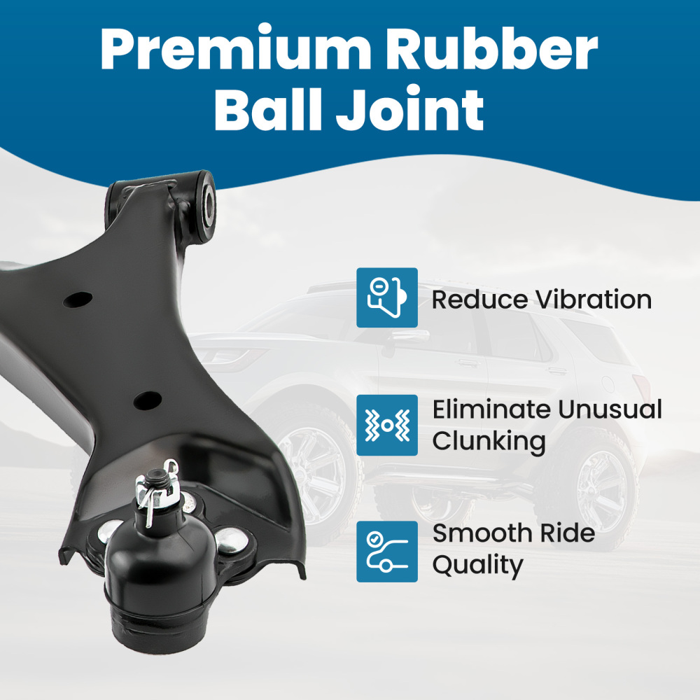 8pcs Suspension Kit Lower Control Arms w/Ball Joints compatible for Chevrolet Equinox 10-17