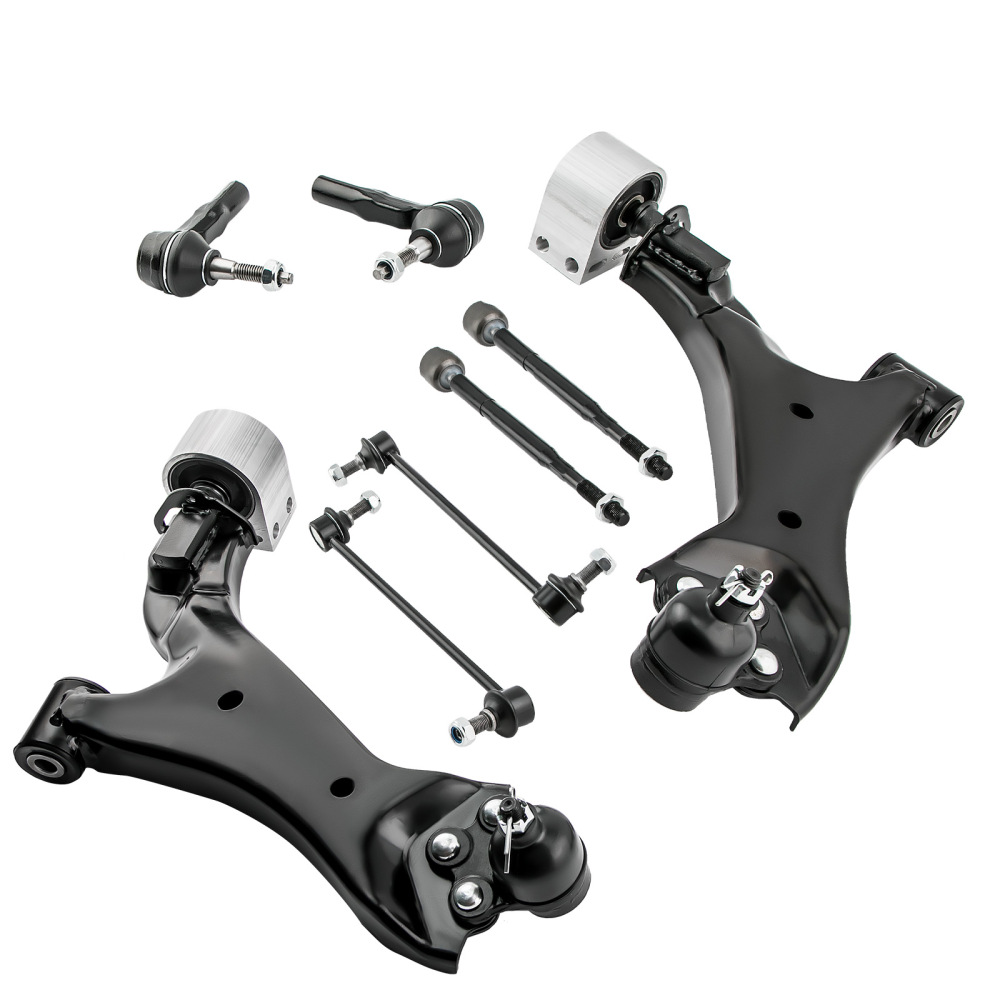 8pcs Suspension Kit Lower Control Arms w/Ball Joints compatible for Chevrolet Equinox 10-17