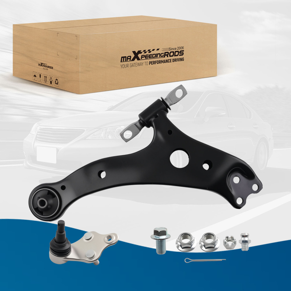 Front Lower RH Control Arm compatible for Toyota Camry Avalon 2005-2018 compatible for Lexus ES350 07-2019