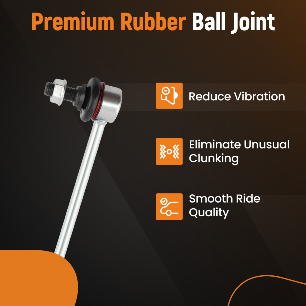 Front Inner Outer Tie Rod End Stabilizer Sway Bars compatible for Acura MDX 2007-2012 2013