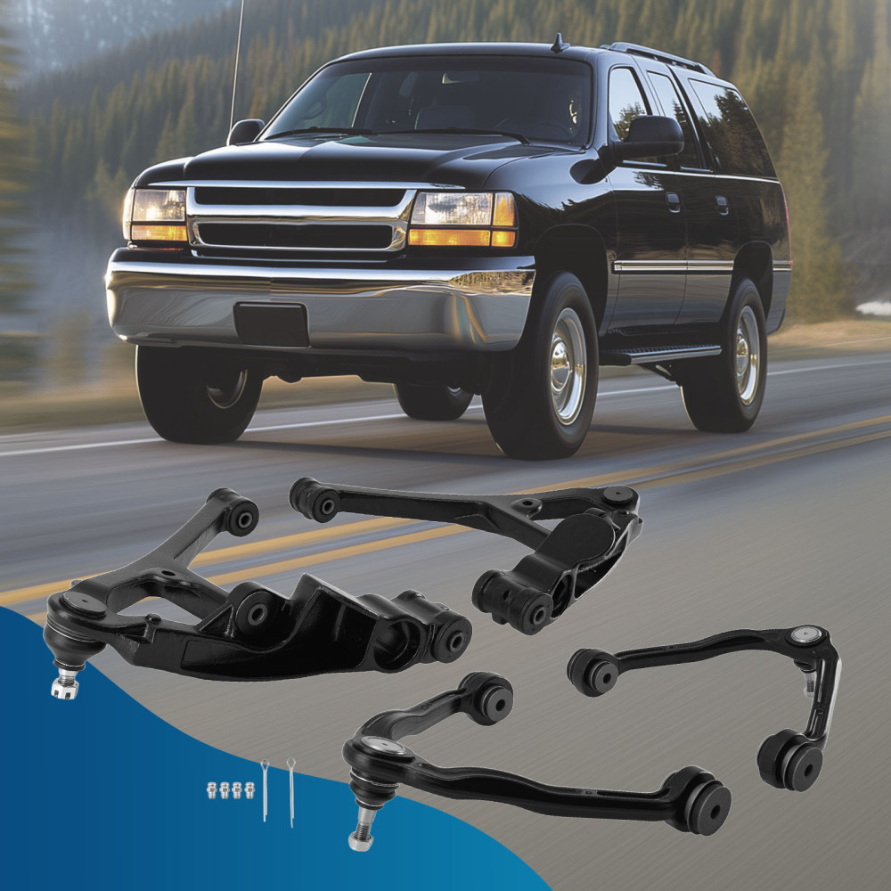 4x Front UpperLower Control Arms For 1999-2006 compatible for Silverado Sierra 1500 K620380