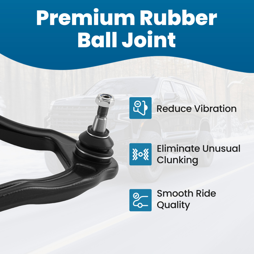 4x Front UpperLower Control Arms For 1999-2006 compatible for Silverado Sierra 1500 K620380