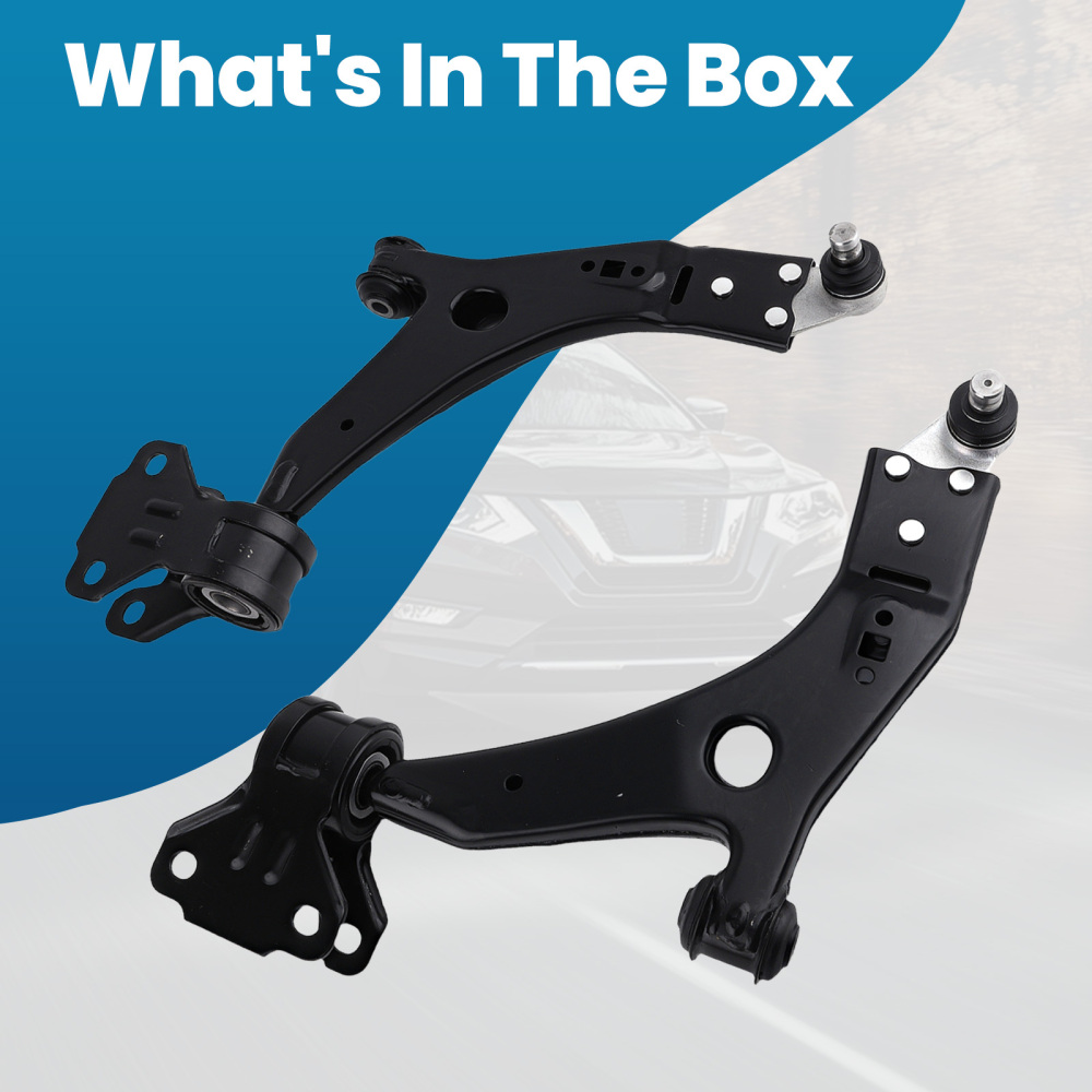 2pcs Suspension Front Lower Control Arms w/Ball Joints compatible for Ford Escape 2013-2019