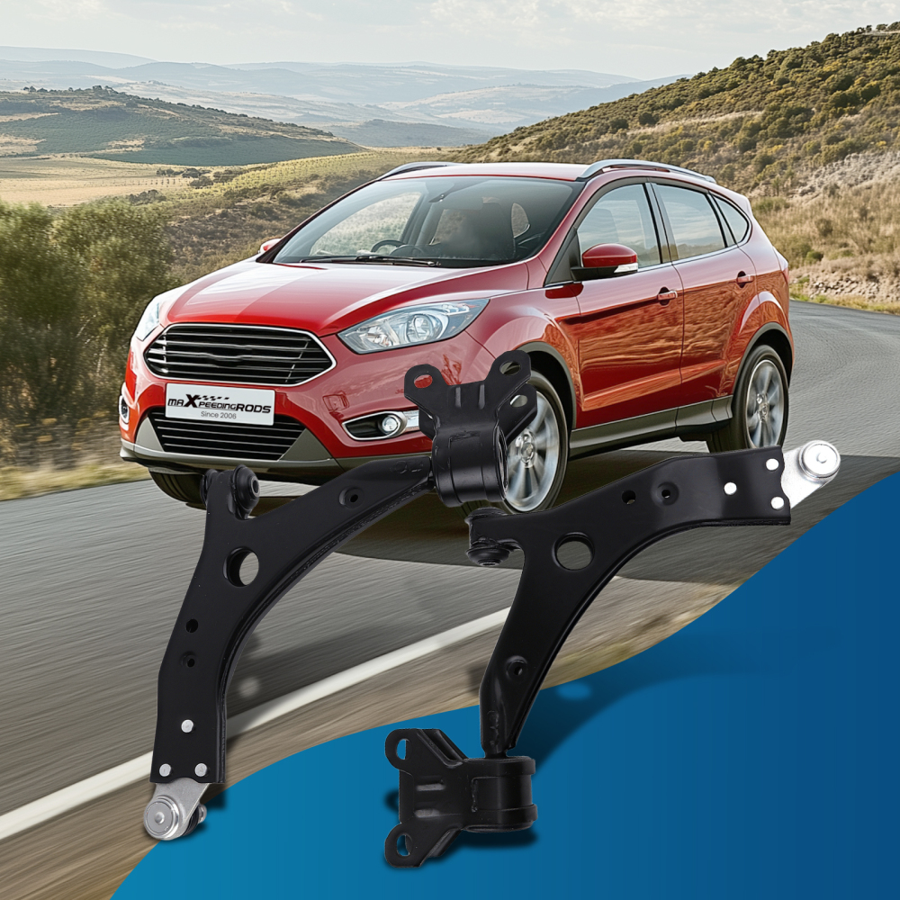 2pcs Suspension Front Lower Control Arms w/Ball Joints compatible for Ford Escape 2013-2019