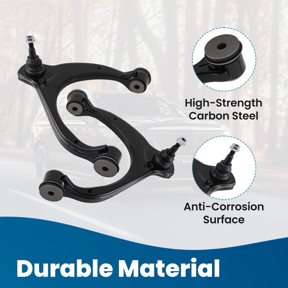 Front Upper Control Arms w/Ball Joint for 2014 2015-2018 compatible for Silverado Sierra 1500