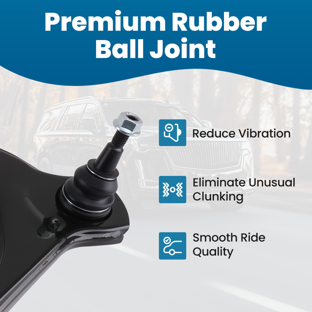 Front Upper Control Arms w/Ball Joint for 2014 2015-2018 compatible for Silverado Sierra 1500