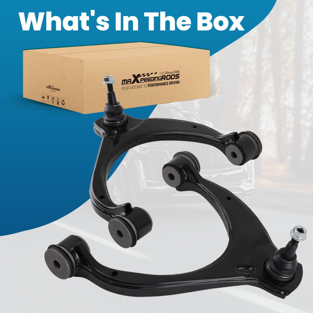 Front Upper Control Arms w/Ball Joint for 2014 2015-2018 compatible for Silverado Sierra 1500