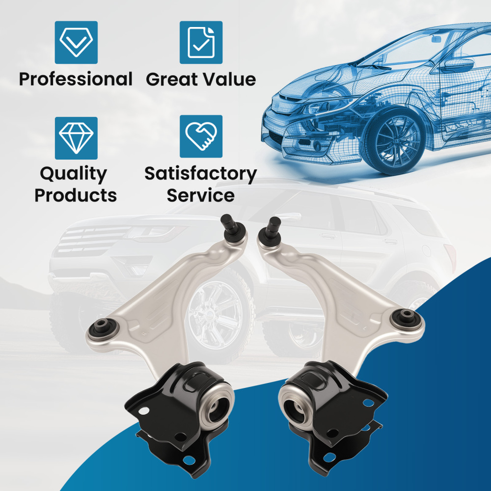 Front Lower Control Arm Ball Joint compatible for Land Rover Range Rover Evoque 2012-2019