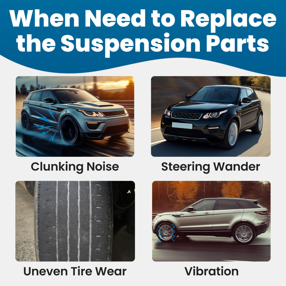 Front Lower Control Arm Ball Joint compatible for Land Rover Range Rover Evoque 2012-2019