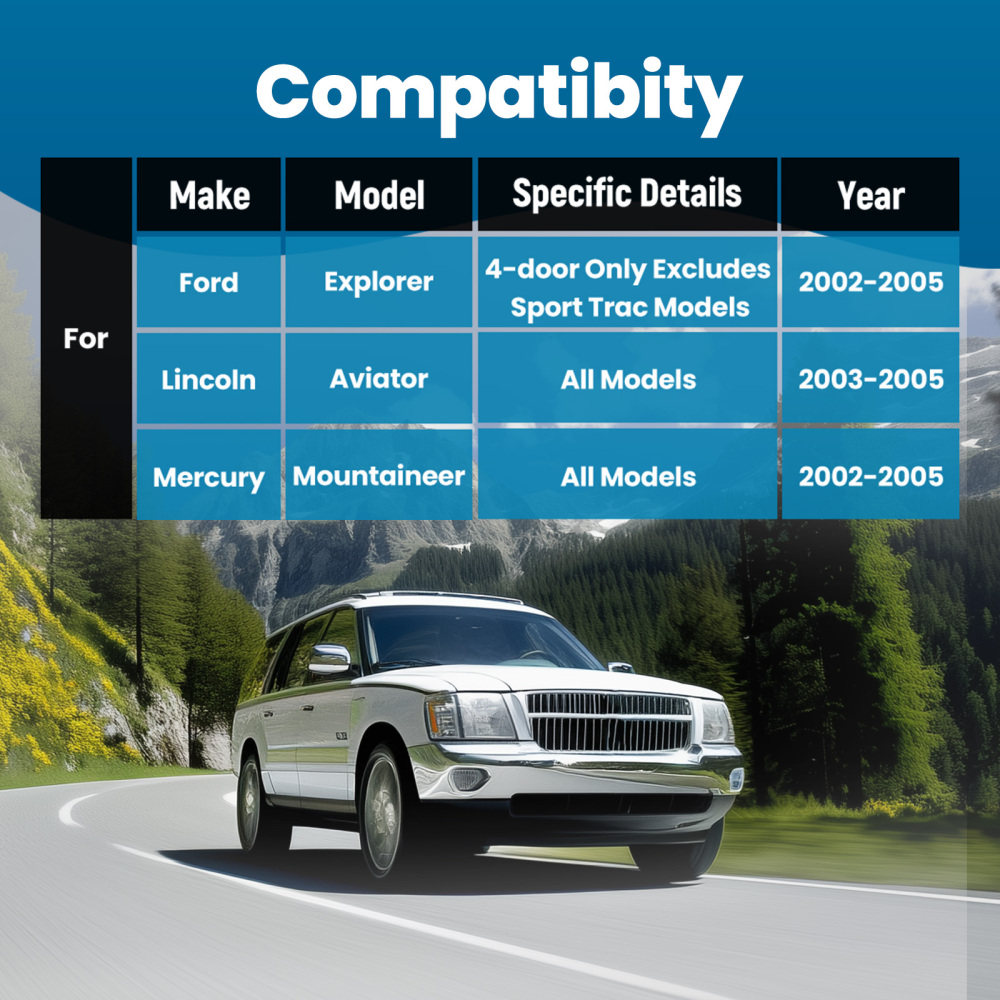 maXpeedingrods 2Pcs Front Upper Control Arm with Ball Joint Compatible for Ford Explorer 2002-2005 4-Door Only