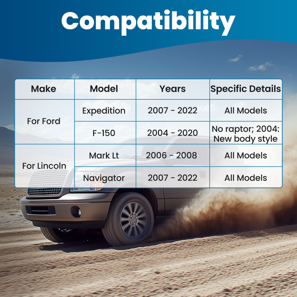 maXpeedingrods 2Pcs Front Upper Control Arm with Ball Joint Compatible for Ford F-150 2004-2020, Compatible for Ford Expedition 2007-2022