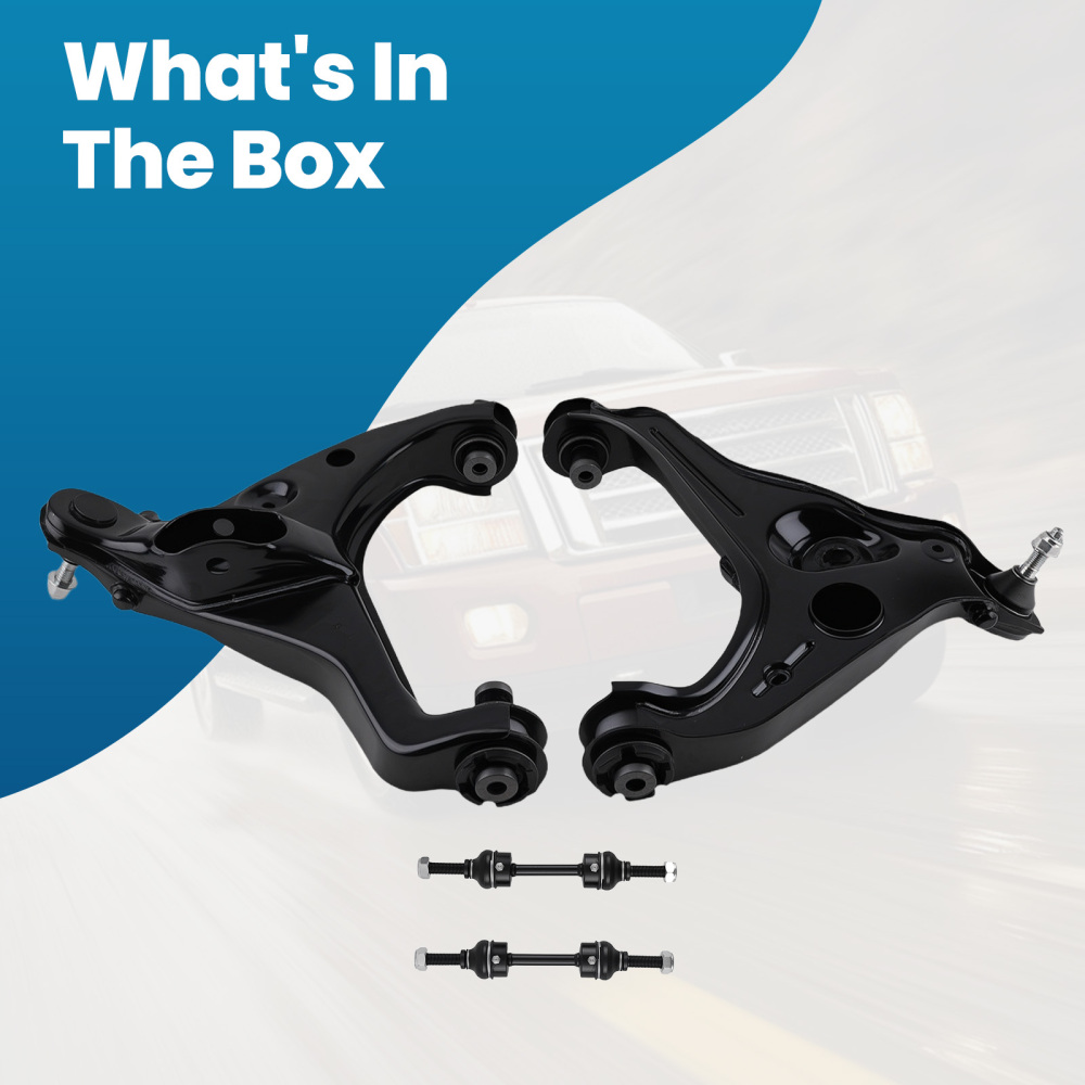 Front Lower Control Arms Sway Bar Links for 2009 2010 2011 2012 2013 compatible for Ford F-150