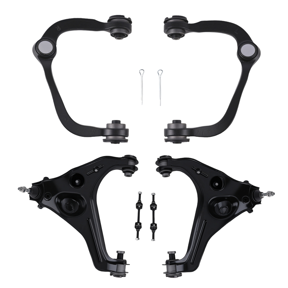 Front Upper Lower Control Arms Ball Joint Sway Bar for 2009-2013 compatible for Ford F-150 F150