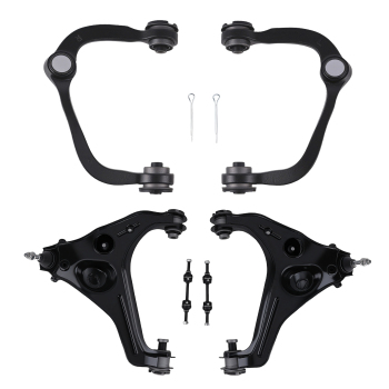 Front Upper Lower Control Arms Ball Joint Sway Bar for 2009-2013 compatible for Ford F-150 F150
