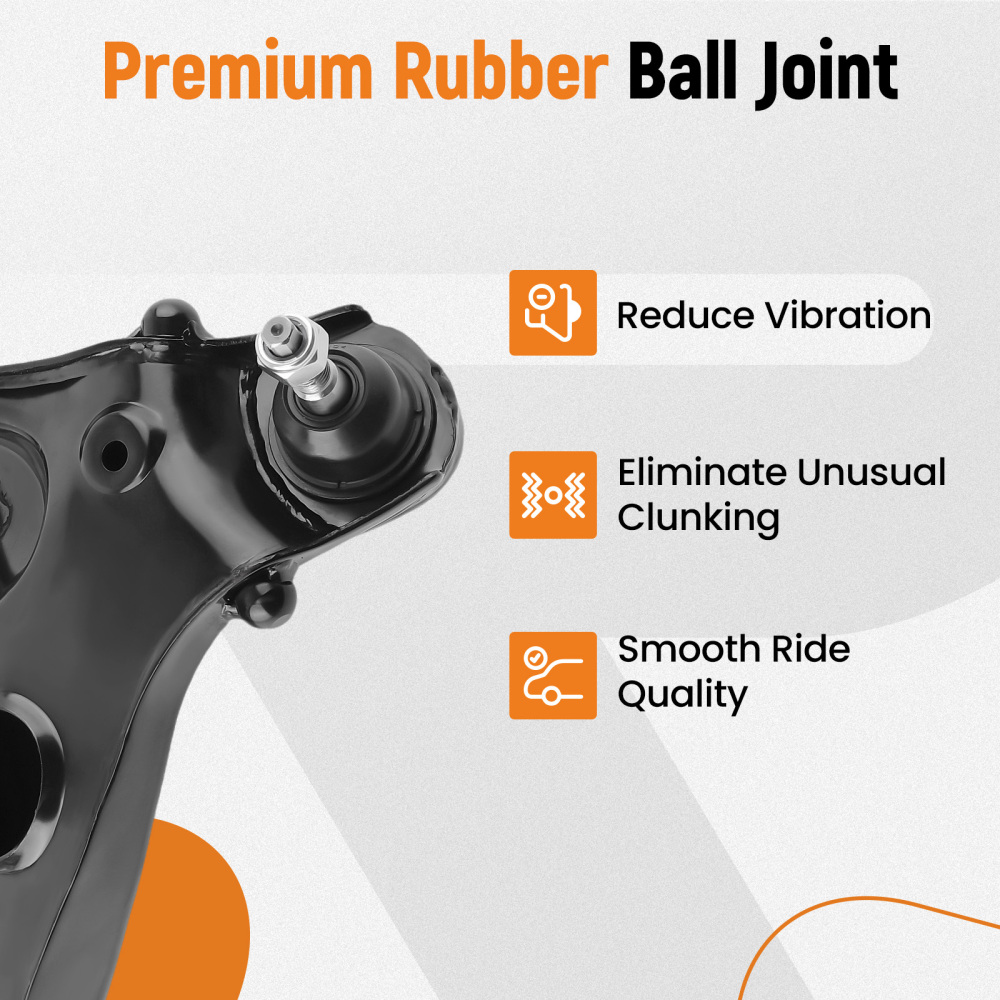 Suspension Front Left Lower Control Arm Assembly For 2009-2013 compatible for Ford F-150