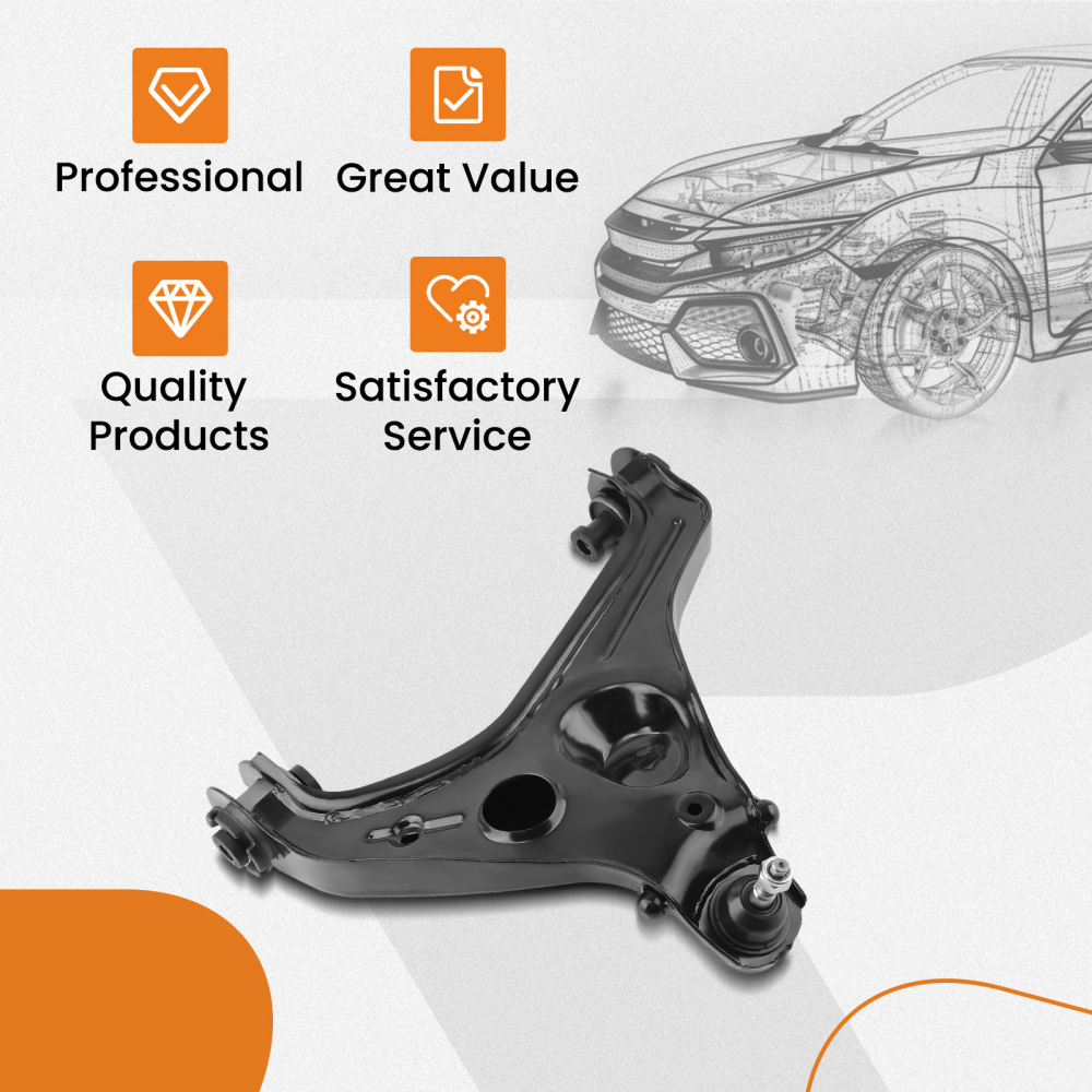 Suspension Front Left Lower Control Arm Assembly For 2009-2013 compatible for Ford F-150