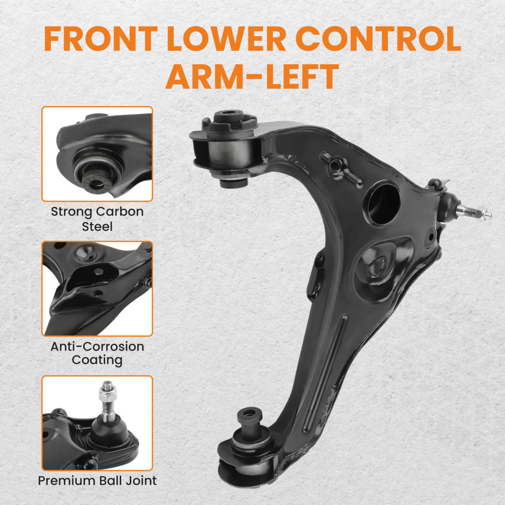 Suspension Front Left Lower Control Arm Assembly For 2009-2013 compatible for Ford F-150