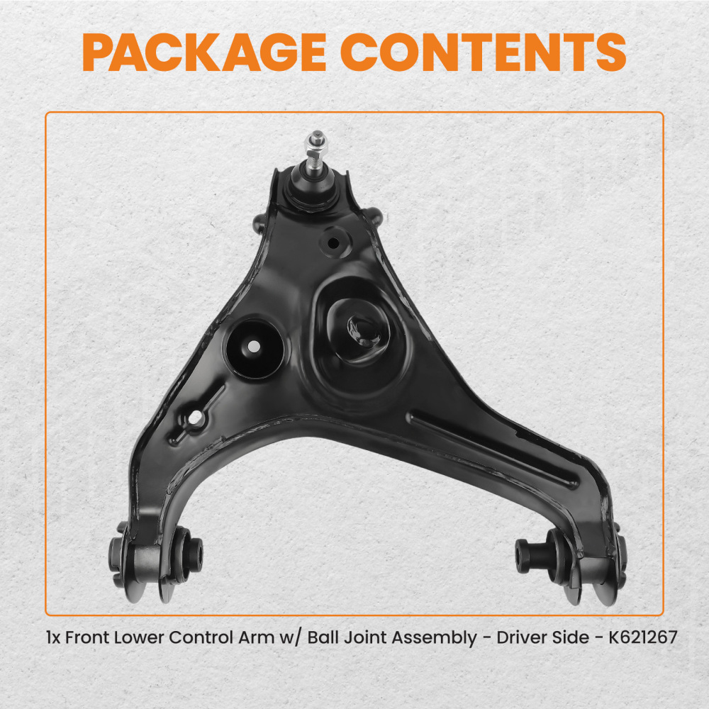 Suspension Front Left Lower Control Arm Assembly For 2009-2013 compatible for Ford F-150
