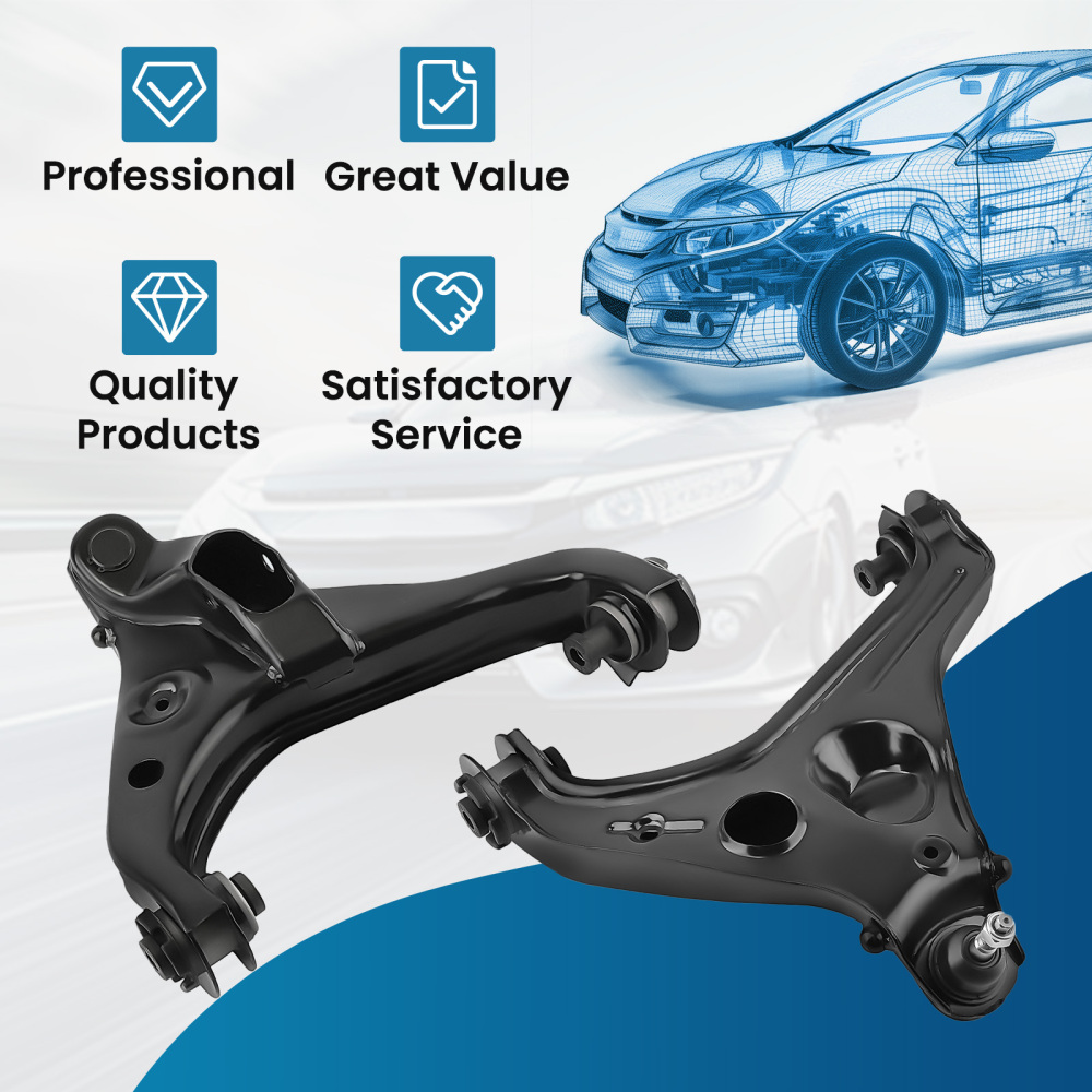 2pcs Front Lower Control Arms for 09-13 compatible for Ford F-150 Expedition Navigator K621266