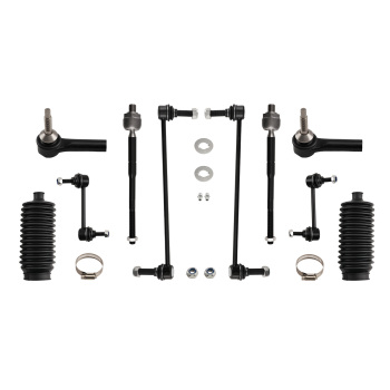 maXpeedingrods 12Pcs Front Suspension Kit Compatible for Ford Explorer 2011-2017 Ford Police Interceptor Utility 2013-2015