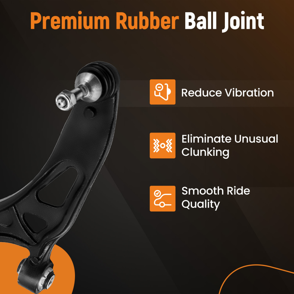 2 Pcs Front Lower Control Arm w/Ball Joint compatible for Ford Explorer 2011-2016 2WD/4WD suspension arms