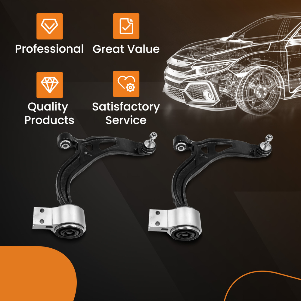 2 Pcs Front Lower Control Arm w/Ball Joint compatible for Ford Explorer 2011-2016 2WD/4WD suspension arms