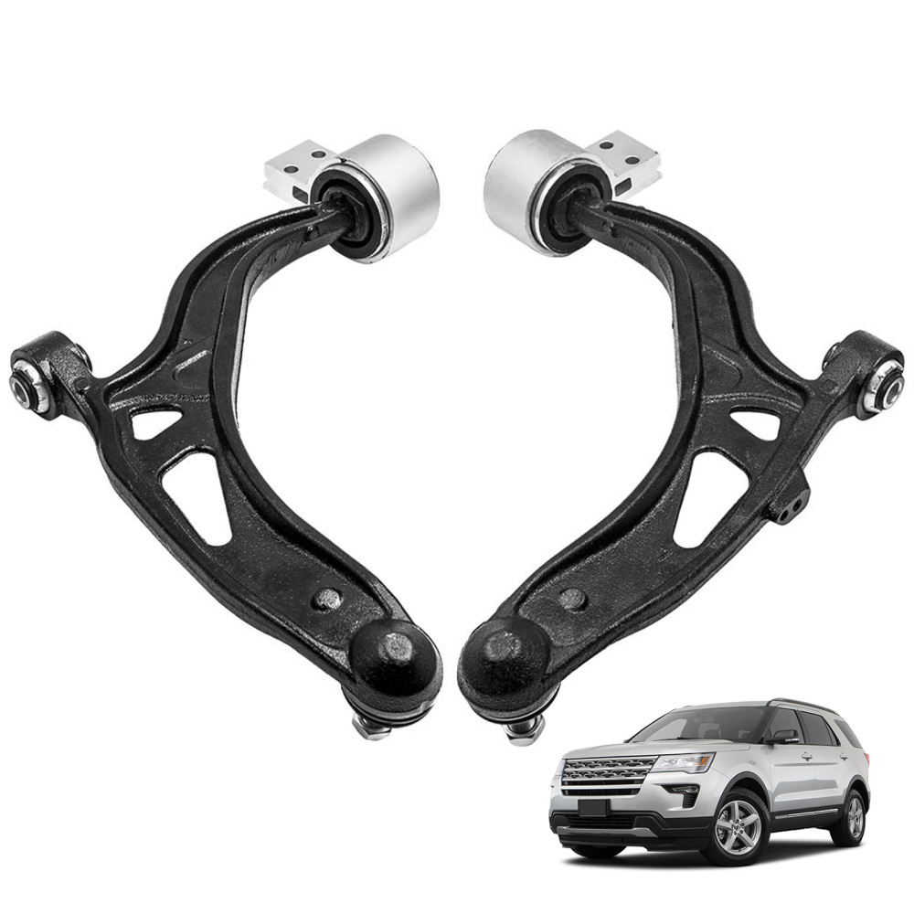 2 Pcs Front Lower Control Arm w/Ball Joint compatible for Ford Explorer 2011-2016 2WD/4WD suspension arms